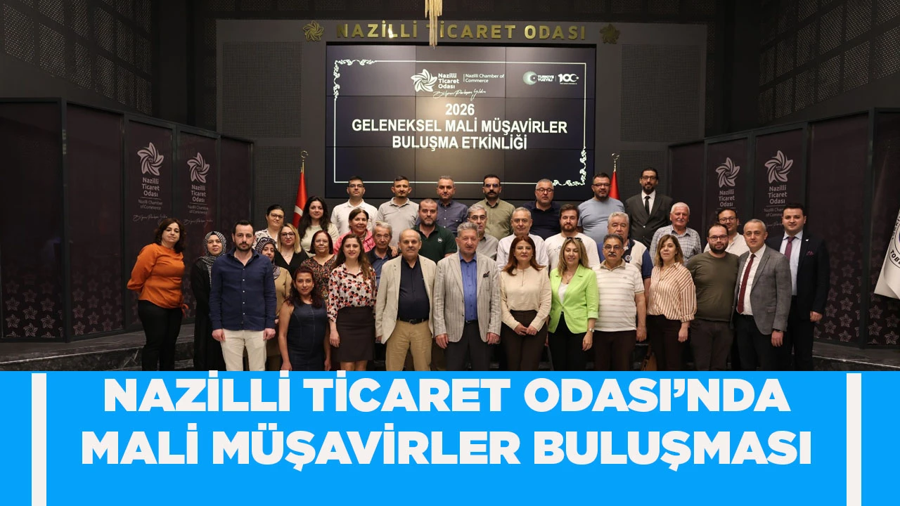MALİ M&Uuml;ŞAVİRLER NTO&rsquo;DA BİR ARAYA GELDİ