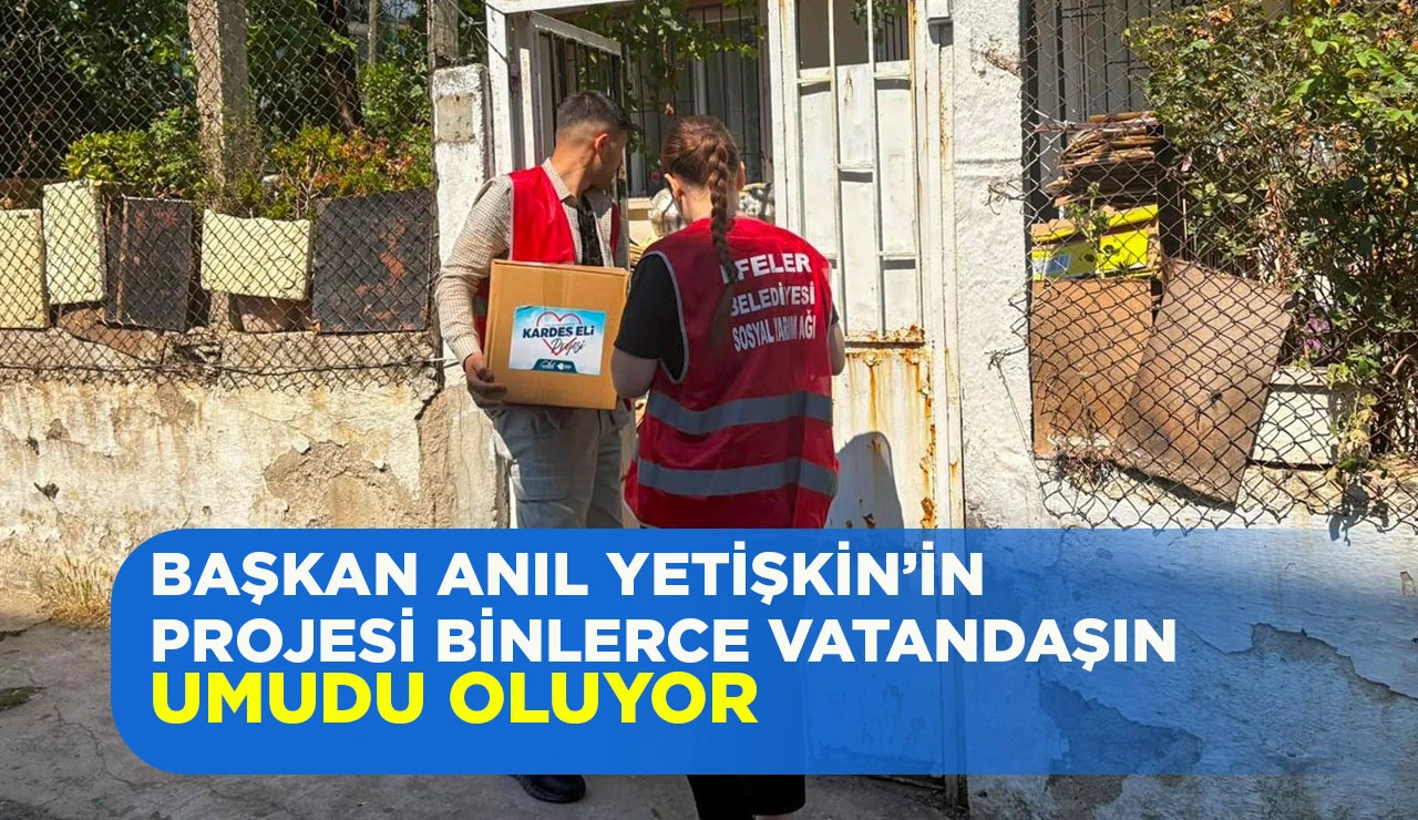 BAŞKAN ANIL YETİŞKİN&rsquo;İN PROJESİ BİNLERCE VATANDAŞIN UMUDU OLUYOR
