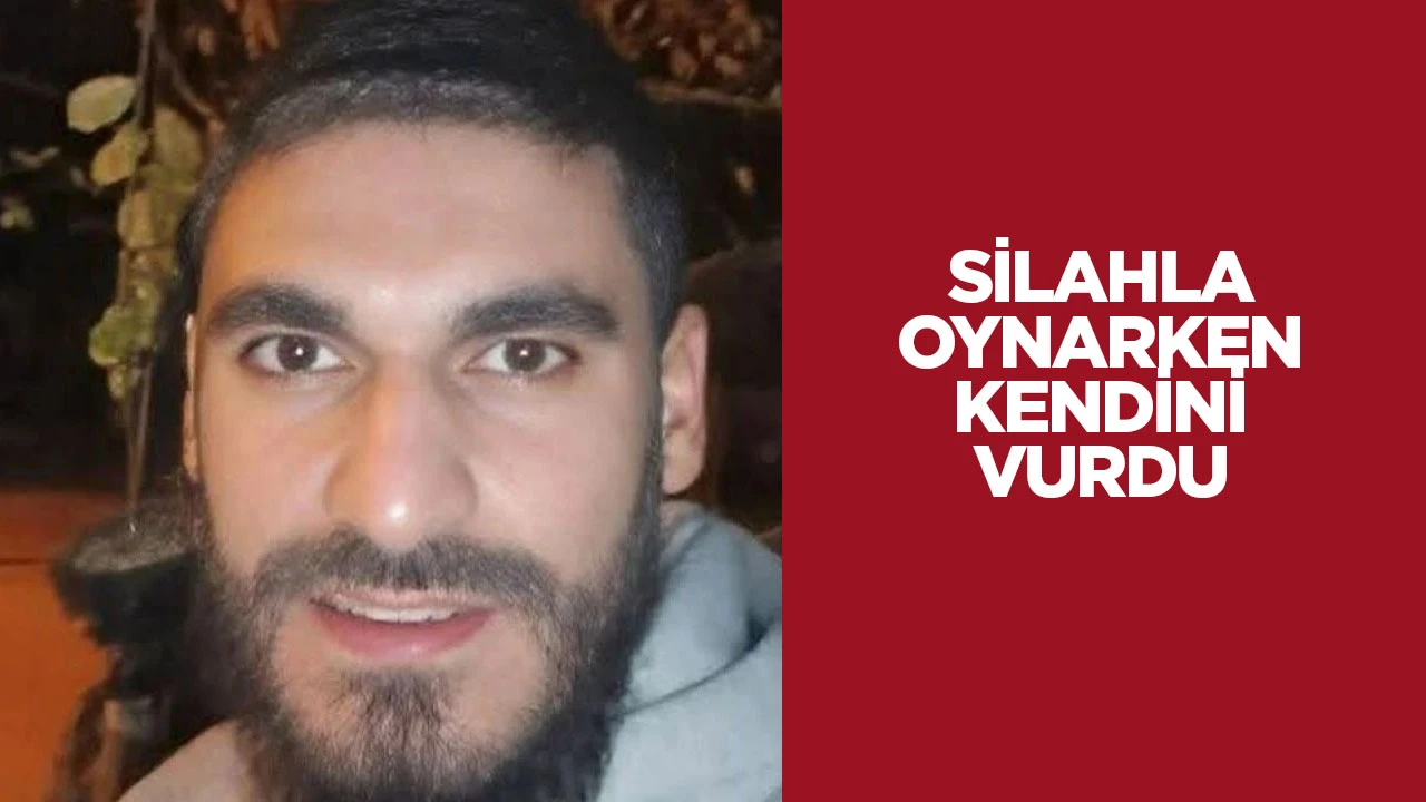 Silahla oynarken kendini vurdu