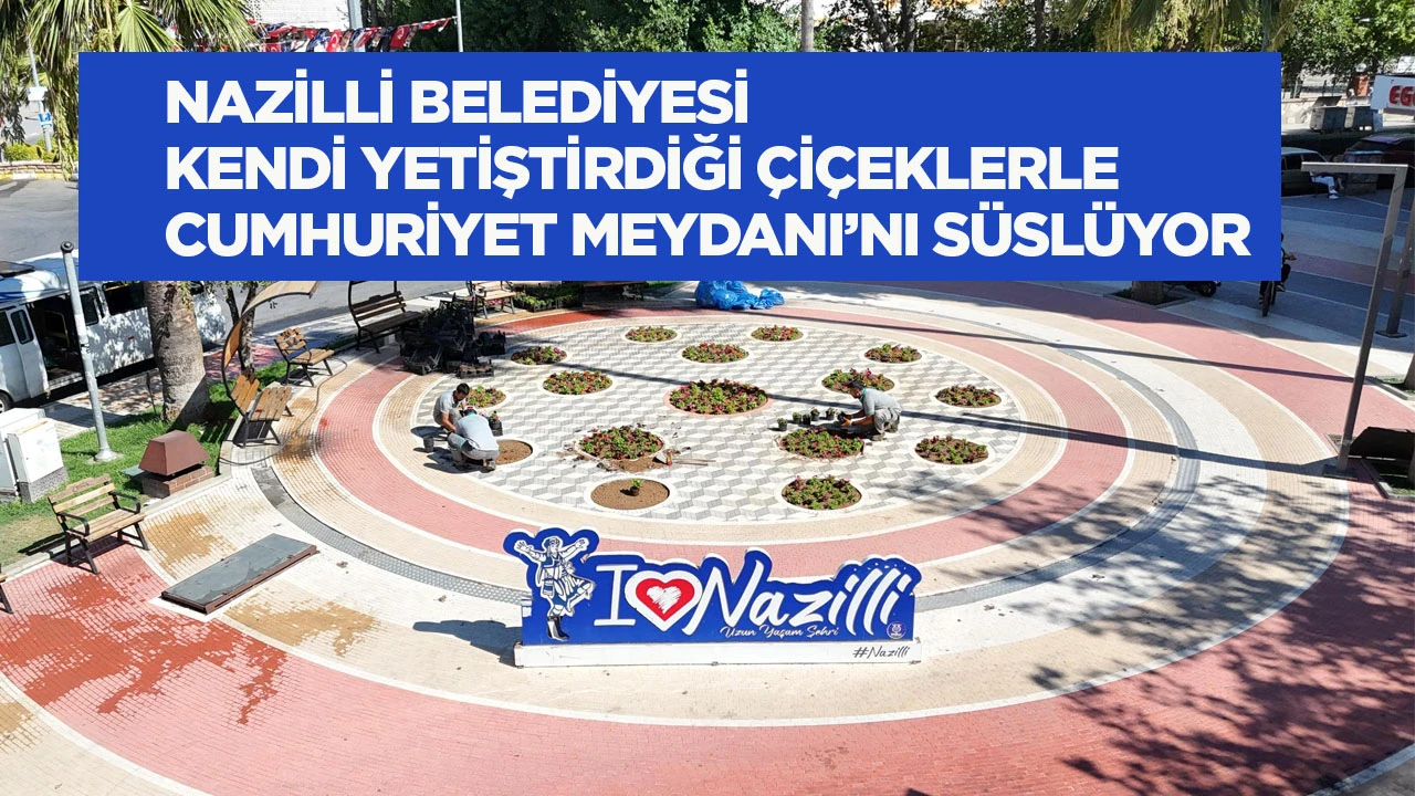 Üreten belediye, renklenen Nazilli