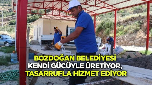 4 mahallede sosyal tesisler belediyenin kendi gücüyle yenileniyor