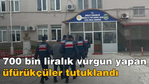 700 bin liralık vurgun yapan &uuml;f&uuml;r&uuml;k&ccedil;&uuml;ler tutuklandı