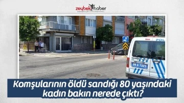 80 yaşındaki kadının kuaf&ouml;rde sa&ccedil;ını boyattığını &ouml;ğrenen mahalle sakinleri derin bir nefes aldı