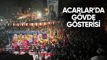 Acarlar&rsquo;da g&ouml;vde g&ouml;sterisi