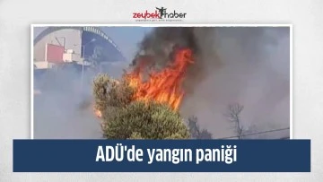 AD&Uuml;'de yangın paniği