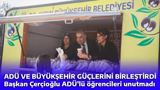 AD&Uuml; VE B&Uuml;Y&Uuml;KŞEHİR G&Uuml;&Ccedil;LERİNİ BİRLEŞTİRDİ Başkan &Ccedil;er&ccedil;ioğlu AD&Uuml;&rsquo;l&uuml; &ouml;ğrencileri unutmadı
