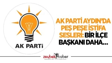 AK Parti Aydın&rsquo;da peş peşe istifa sesleri: Bir il&ccedil;e başkanı daha&hellip;