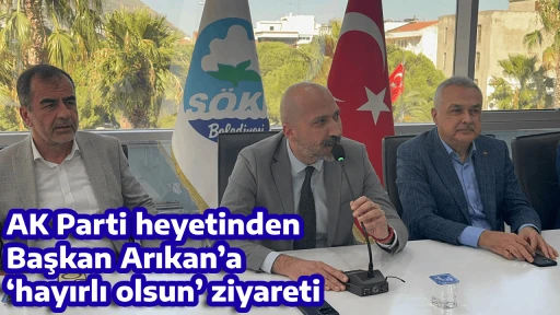 AK Parti heyetinden Başkan Arıkan&rsquo;a &lsquo;hayırlı olsun&rsquo; ziyareti 