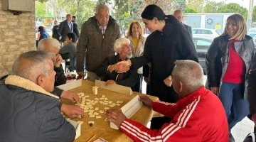 AK Partili Sarıbaş esnaf ve gazilerle bir araya geldi