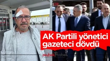 AK Partili y&ouml;netici gazeteci d&ouml;vd&uuml;