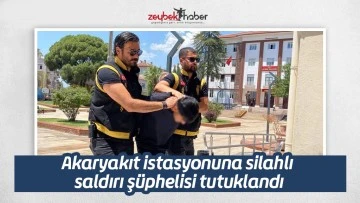 Akaryakıt istasyonuna silahlı saldırı ş&uuml;phelisi tutuklandı