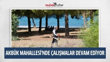 AKB&Uuml;K MAHALLESİ&rsquo;NDE &Ccedil;ALIŞMALAR DEVAM EDİYOR