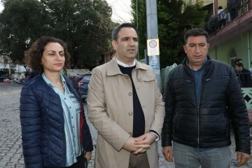 Akkentli, &Ccedil;avdar Mahallesi'nde cuma namazı &ccedil;ıkışında bir proje a&ccedil;ıkladı