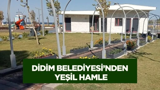 Akk&ouml;y Tıbbi Aromatik Bitkiler ve S&uuml;s Bitkileri Fidanlığı&rsquo;nda Yetiştirilen Bitkiler Didim&rsquo;in Yeşil Alanlarında Değerlendiriliyor