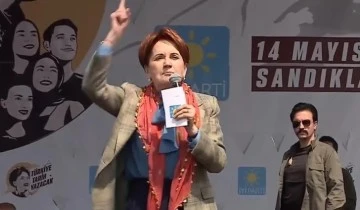 Akşener Aydın'da: "Ey Erdoğan sağ elinde Gonca Kuriş'in katilleri var"