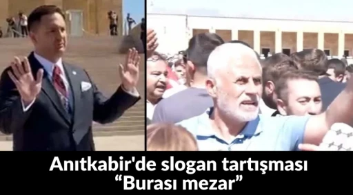Anıtkabir'de slogan tartışması: "Burası mezar"