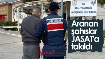 Aranan şahıslar JASAT'a takıldı