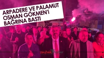 Arpadere ve Palamut Osman G&ouml;kmen&rsquo;i bağrına bastı