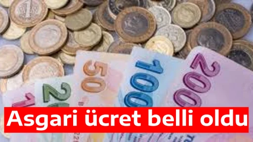 Asgari &uuml;cret belli oldu