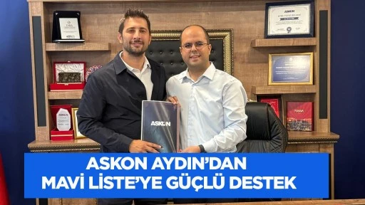 ASKON Aydın&rsquo;dan Mavi Liste&rsquo;ye g&uuml;&ccedil;l&uuml; destek