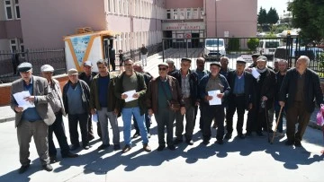 Atalarından kalan arazilerine &ccedil;ıkarılan 2B kararına itiraz ettiler