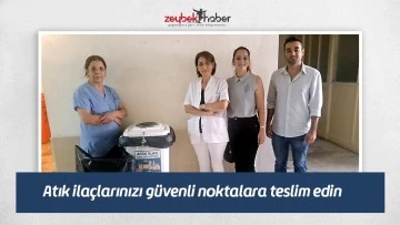 Atık ila&ccedil;larınızı g&uuml;venli noktalara teslim edin
