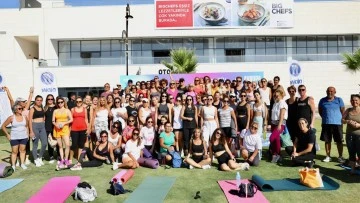 Avrupa Hareketlilik Haftası'nda Didim'de pilates etkinliği