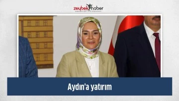 Aydın'a yatırım