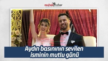 Aydın basınının sevilen isminin mutlu g&uuml;n&uuml;