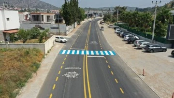 AYDIN B&Uuml;Y&Uuml;KŞEHİR BELEDİYESİ AHMET PINARI CADDESİ&rsquo;Nİ YENİLEDİ