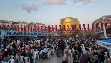 Aydın B&uuml;y&uuml;kşehir Belediyesi Aydınlıları iftar sofralarında buluşturmaya devam ediyor