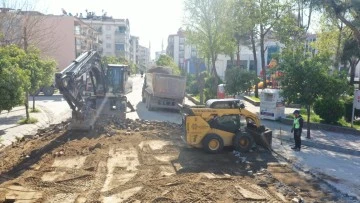 AYDIN B&Uuml;Y&Uuml;KŞEHİR BELEDİYESİ EFELER&rsquo;İN YOLLARINI YENİLİYOR