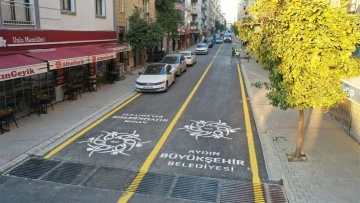 Aydın B&uuml;y&uuml;kşehir Belediyesi Gen&ccedil;lik Caddesi'ni yeniledi