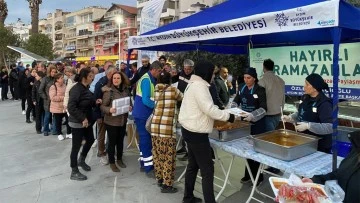 Aydın B&uuml;y&uuml;kşehir Belediyesi iftar sofralarında vatandaşlarla buluşuyor