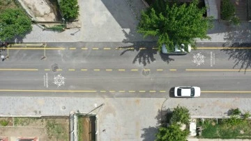 Aydın B&uuml;y&uuml;kşehir Belediyesi Kuyucak'taki yol &ccedil;alışmalarını tamamladı