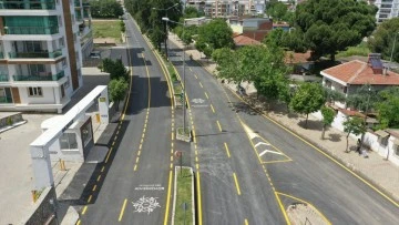 Aydın B&uuml;y&uuml;kşehir Belediyesi Nazilli 75. Yıl Bulvarı'nı yeniledi