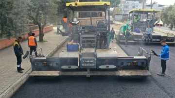 Aydın B&uuml;y&uuml;kşehir Belediyesi'nden 21 noktada yol &ccedil;alışması