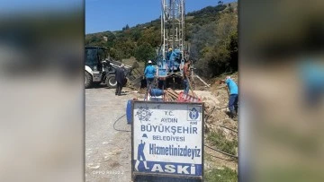 Aydın B&uuml;y&uuml;kşehir Belediyesi&rsquo;nden 4 farklı noktada sondaj &ccedil;alışması