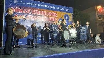 Aydın B&uuml;y&uuml;kşehir Belediyesi'nden Mimar Sinan Parkı'nda m&uuml;zik resitali