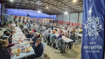 Aydın B&uuml;y&uuml;kşehir Belediyesi'nin iftar programları s&uuml;r&uuml;yor