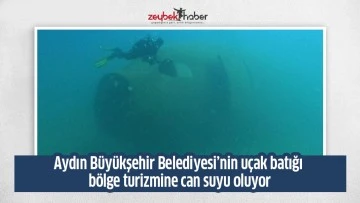Aydın B&uuml;y&uuml;kşehir Belediyesi&rsquo;nin u&ccedil;ak batığı b&ouml;lge turizmine can suyu oluyor