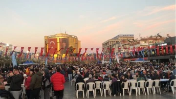 Aydın B&uuml;y&uuml;kşehir&rsquo;den 9 noktada 15 bin kişilik iftar yemeği