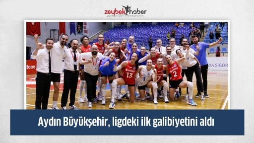 Aydın B&uuml;y&uuml;kşehir, ligdeki ilk galibiyetini aldı