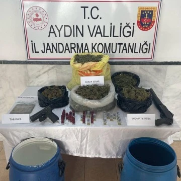 Aydın&rsquo;da 1 ayda 4,5 kilo uyuşturucu ele ge&ccedil;irildi