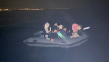 Aydın&rsquo;da 10 d&uuml;zensiz g&ouml;&ccedil;men kurtarıldı