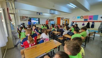 Aydın&rsquo;da 2 ayda 364 &ouml;ğrenciye balık t&uuml;ketiminin &ouml;nemi anlatıldı