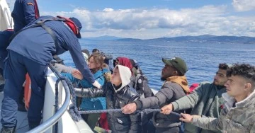 Aydın&rsquo;da 25 d&uuml;zensiz g&ouml;&ccedil;men kurtarıldı
