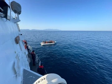 Aydın&rsquo;da 37 d&uuml;zensiz g&ouml;&ccedil;men kurtarıldı
