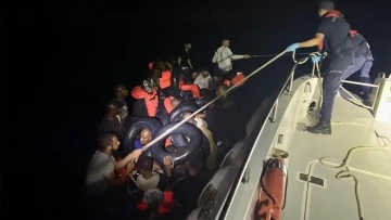 Aydın'da 37 d&uuml;zensiz g&ouml;&ccedil;men yakalandı, 39'u kurtarıldı