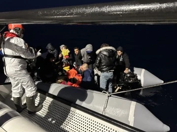 Aydın&rsquo;da 38 d&uuml;zensiz g&ouml;&ccedil;men kurtarıldı